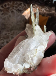 Muscovite on Quartz